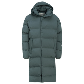 Heren puffermantel met capuchon