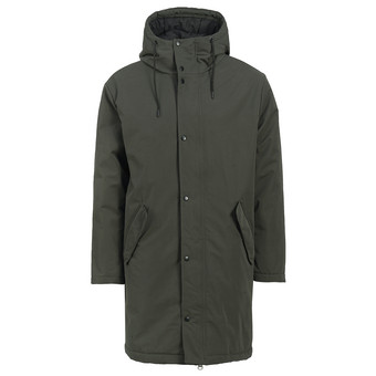 Herenparka met capuchon