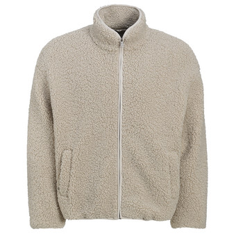 Heren-teddyjas met opstaande kraag