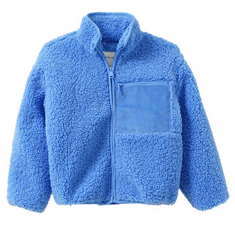 Kinder-teddyjasje met corduroyzakje