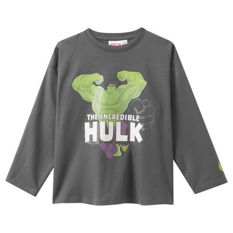 MARVEL Langarmshirt mit Hulk-Print