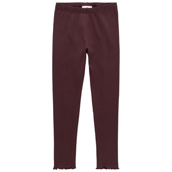 Mädchen Leggings mit Rippstruktur