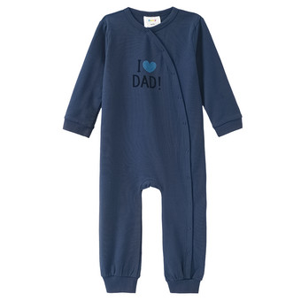 Baby Schlafanzug mit Flock-Print