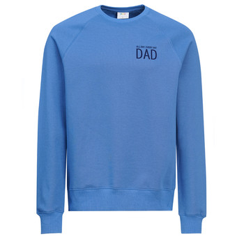 Herren Sweatshirt mit Flock-Print