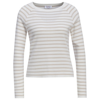 Damen Feinstrickpullover im Streifen-Look