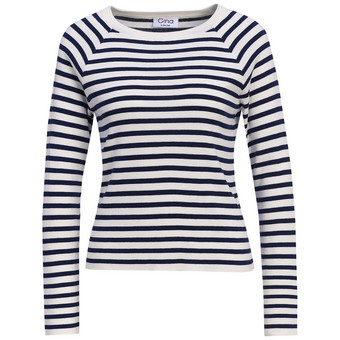 Damen Feinstrickpullover im Streifen-Look