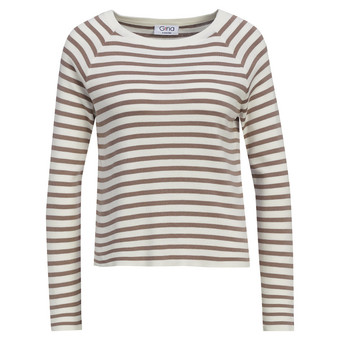 Damen Feinstrickpullover im Streifen-Look
