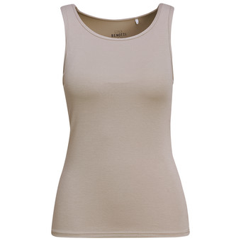 Damen Bustier-Top in Feinripp-Qualität