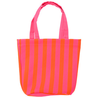 Damen Shopper mit Streifen-Muster