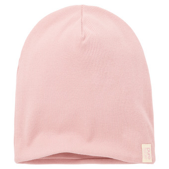 Mädchen Beanie mit Rippstruktur