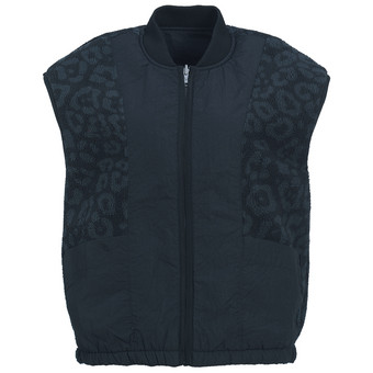 Damesvest met twee kanten en teddypluche