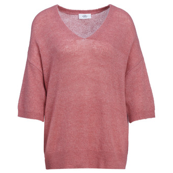 Damen Strickpullover mit kurzen Ärmeln