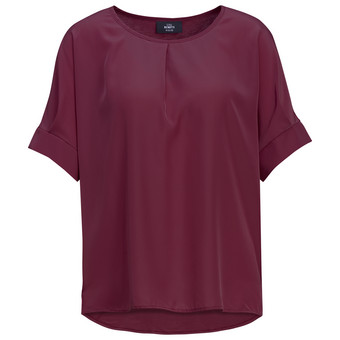 Damen Blusenshirt mit überschnittenen Ärmeln