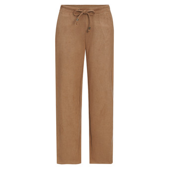 Damen Jogpants in Velours-Optik
