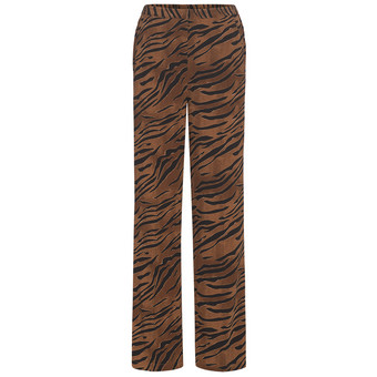 Damen Hose mit Tiger-Muster