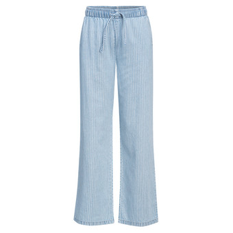 Damen Wide-Leg-Hose in Denim-Optik