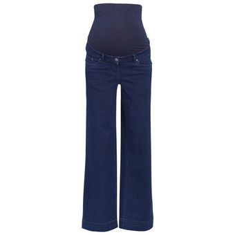 Damen Wide-Leg-Umstands-Jeans