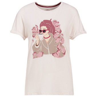 Damen Schlafshirt mit Print