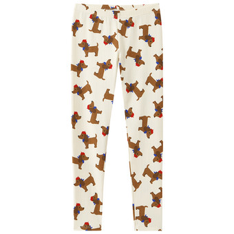 Kinder Leggings mit Rippstruktur