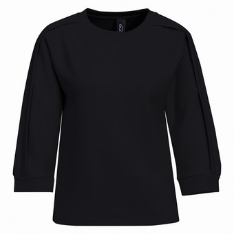 Damen Modal-Shirt in Unifarben