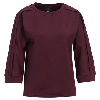 Damen Modal-Shirt in Unifarben