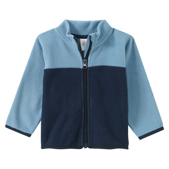 Baby Fleecejacke mit Stehkragen