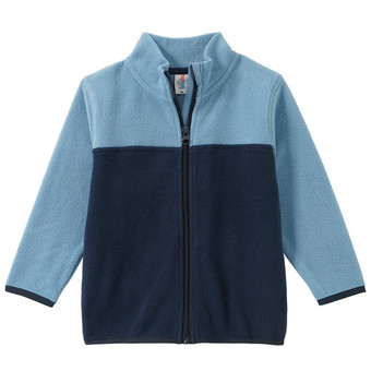 Jungen Fleecejacke mit Stehkragen