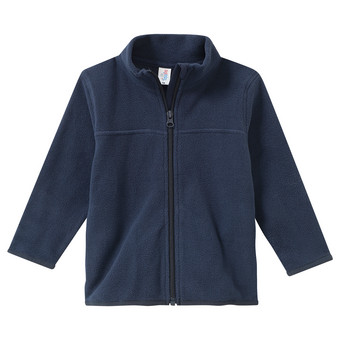 Jungen Fleecejacke mit Stehkragen