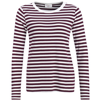 Damen Langarmshirt im Streifen-Look