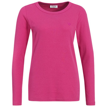 Damen Langarmshirt aus Feinripp