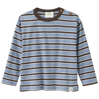 Baby Langarmshirt mit Streifen