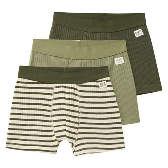 3 Jungen Boxer mit Rippstruktur