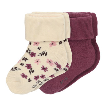 2 Paar Newborn Socken mit Bio-Baumwolle