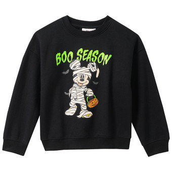 Micky Maus Sweatshirt in Halloween-Optik