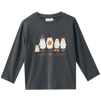 Kinder Langarmshirt im Halloween-Look