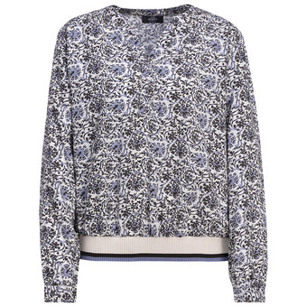 Damen Bluse mit Allover-Print