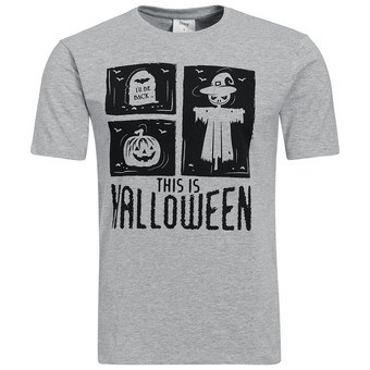 Herren T-Shirt im Halloween-Look