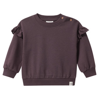 Baby Sweatshirt mit Rüschen