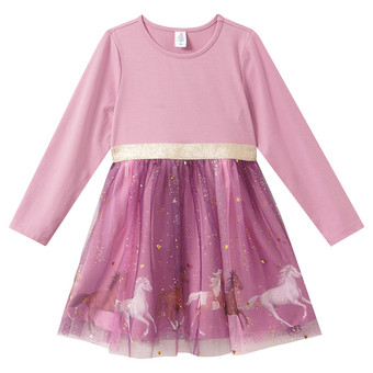 Mädchen Kleid mit Tüll