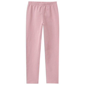 Mädchen Sweatleggings mit Glitzer-Print