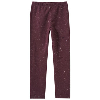 Mädchen Sweatleggings mit Glitzer-Print