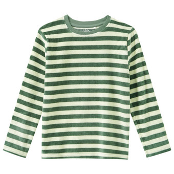 Jungen Langarmshirt mit Rippstruktur