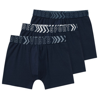 3 Jungen Boxer aus Bio-Baumwolle
