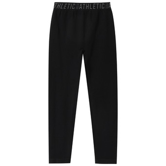 Mädchen Thermo-Leggings in Schwarz