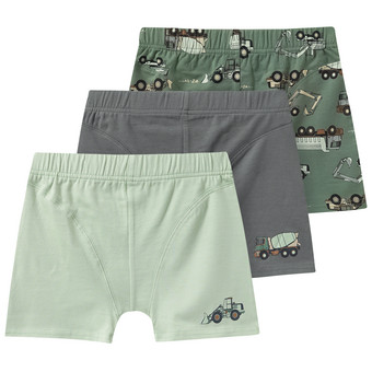 3 Jungen Boxer mit Auto-Prints