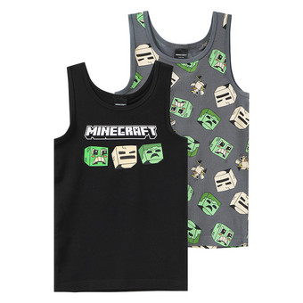 2 Minecraft Unterhemden im Set