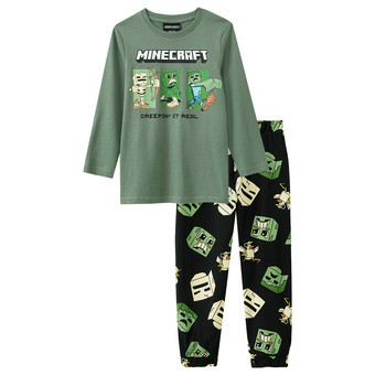 Minecraft Schlafanzug mit Prints