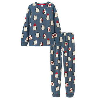 Pyjama voor jongens met pinguïnmotieven