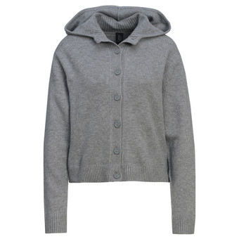Damen Strickjacke mit Kapuze