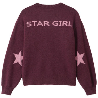 Mädchen Strickpullover mit Motiv